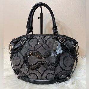 Vintage Coach Madison Sophia Clover Satchel #15946